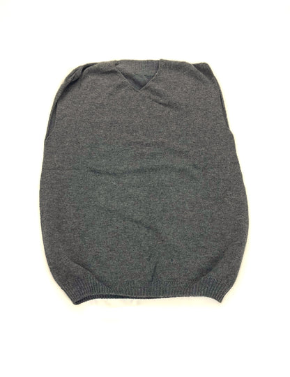 ロングベスト　ウール100%