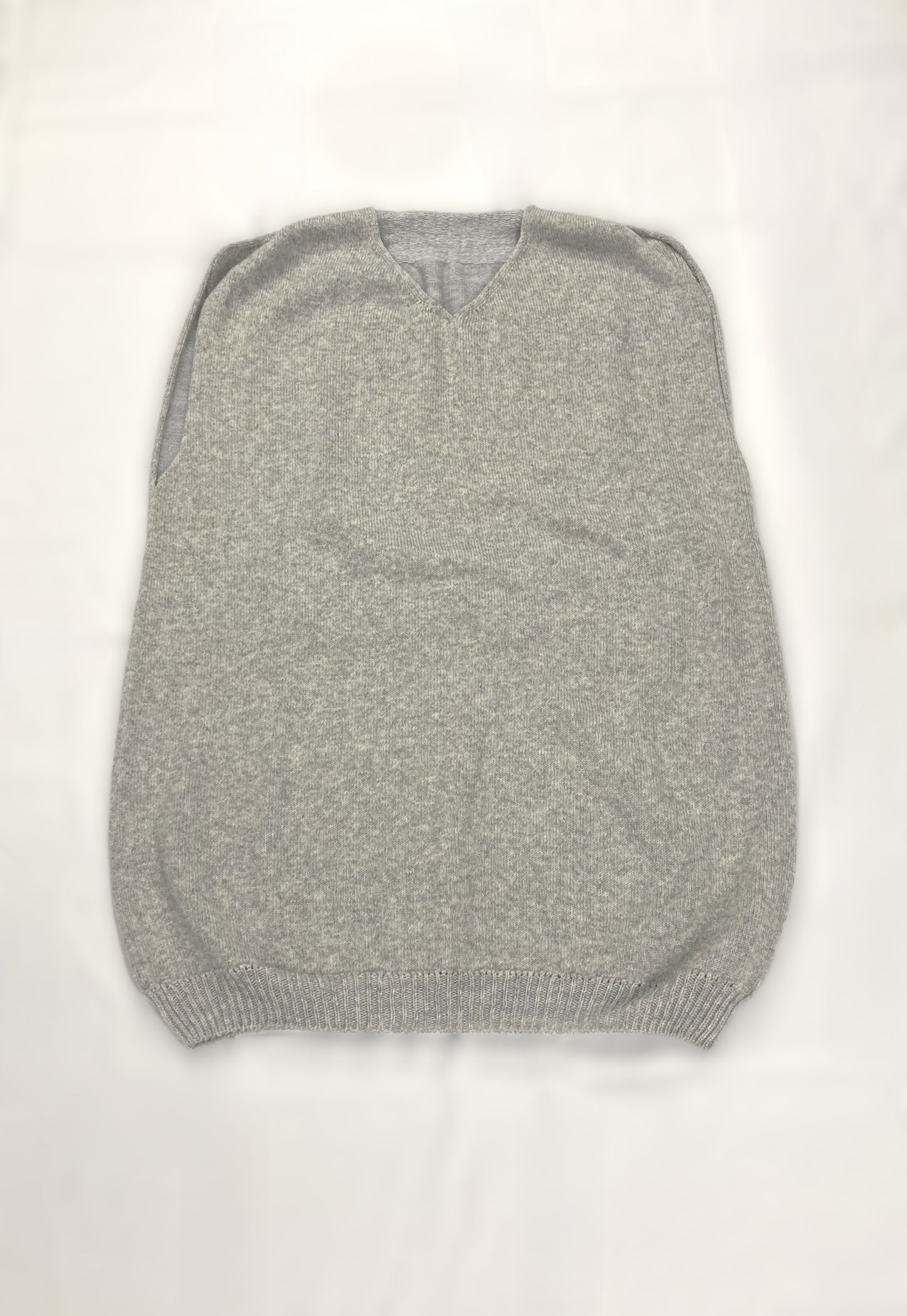 ロングベスト　ウール100%