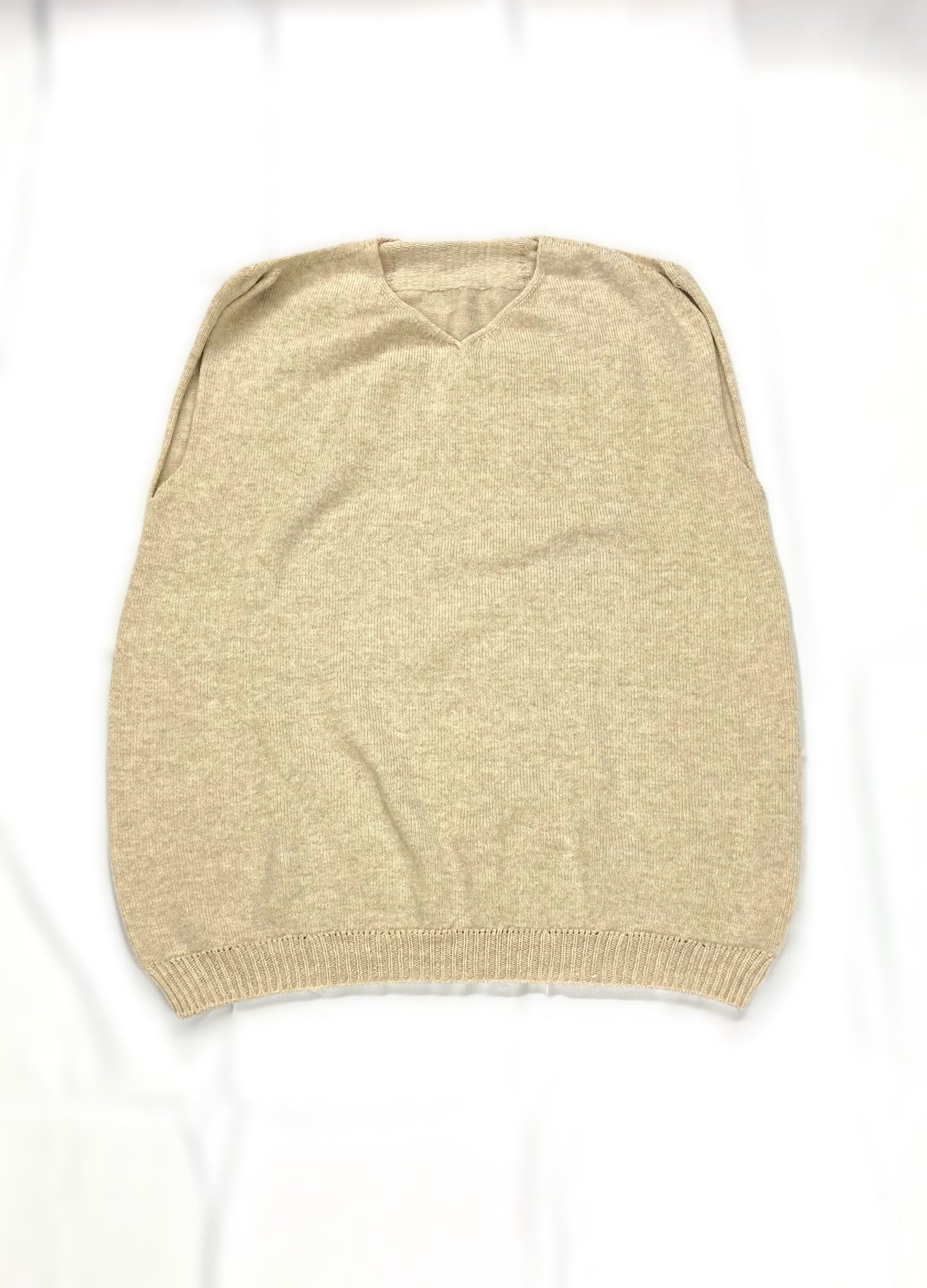 ロングベスト　ウール100%