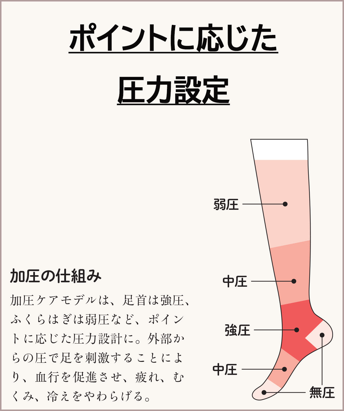 絹木綿 匠 加圧ケア